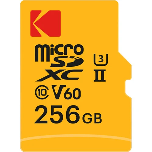 Tarjeta Kodak 256GB Ultra Pro Performance UHS-II microSDXC con SD Adapter