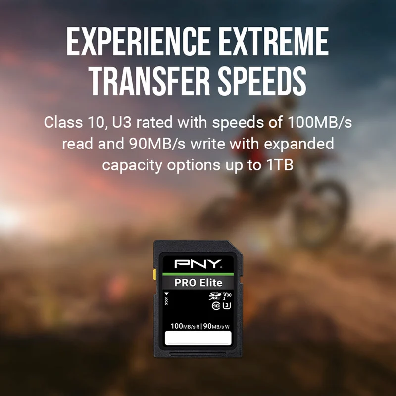 Tarjeta PNY 1TB PRO Elite UHS-I SDXC