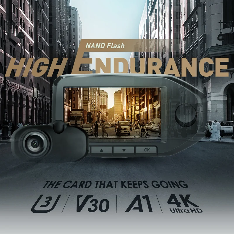 Tarjeta Silicon Power 128GB Golden Serie High Endurance UHS-I microSDXC con SD Adapter