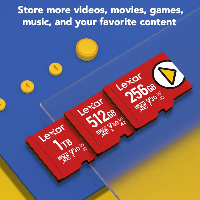 Tarjeta Lexar 256GB PLAY UHS-I microSDXC