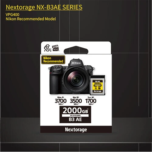 Tarjeta CFexpress Type B Nextorage 2TB NX-B3AE CFexpress 4.0 Type B