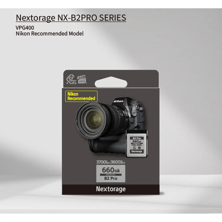 Tarjeta CFexpress Type B Nextorage 660GB NX-B2PRO CFexpress 4.0 Type B