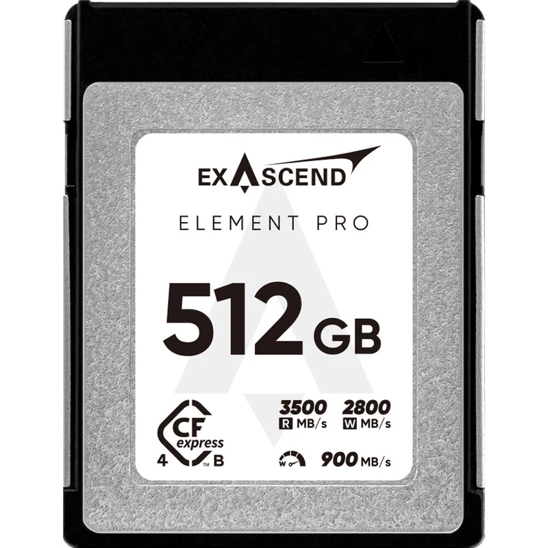 Tarjeta CFexpress Type B Exascend 512GB Element Pro CFexpress 4.0 Type B