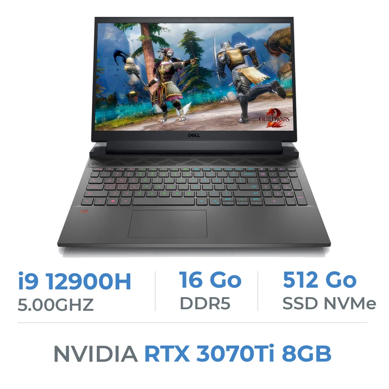 Dell G15 5520 Intel Core i9-12900H/16GB/512GB SSD/RTX3070Ti 165Hz