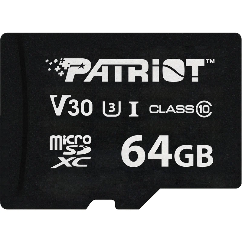 Tarjeta Patriot 64GB VX Serie UHS-I microSDXC