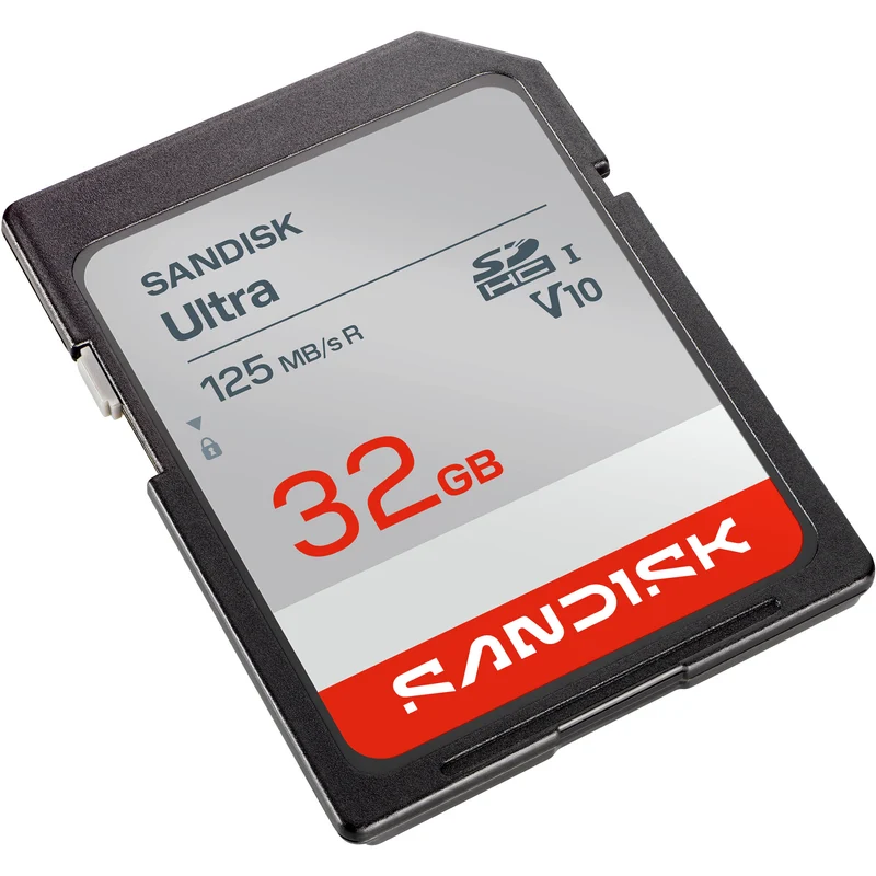 Tarjeta SanDisk 32GB Ultra UHS-I SDHC (125 MB/s)