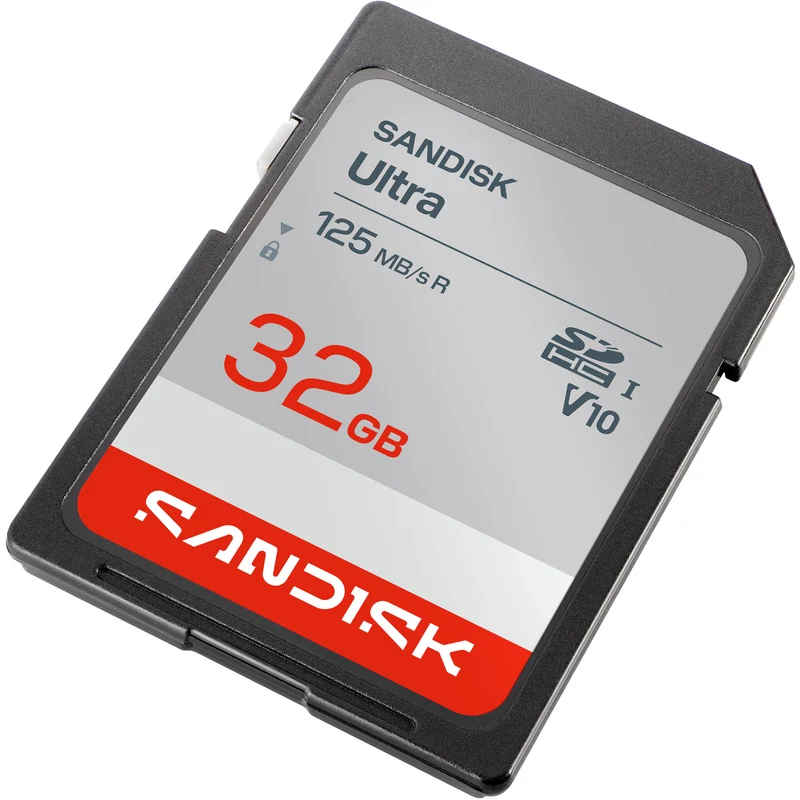 Tarjeta SanDisk 32GB Ultra UHS-I SDHC (125 MB/s)
