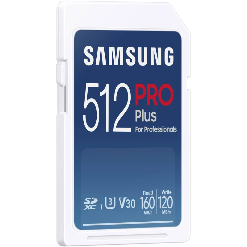 Tarjeta Samsung 512GB PRO Plus UHS-I SDXC con USB-A Reader
