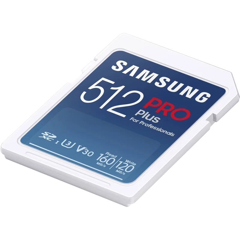 Tarjeta Samsung 512GB PRO Plus UHS-I SDXC con USB-A Reader