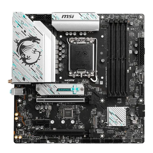 Tarjeta Madre ASRock B760M Steel Legend WiFi - LGA1700 - DDR5 - PCIe 4.0 - WiFi 6E - mATX