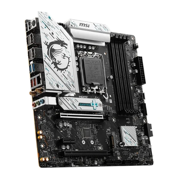 Tarjeta Madre ASRock B760M Steel Legend WiFi - LGA1700 - DDR5 - PCIe 4.0 - WiFi 6E - mATX