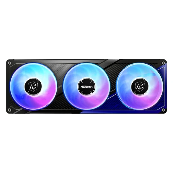 Enfriador Líquido ASRock Phantom Gaming 360 LCD - AIO ARGB - Pantalla LCD IPS 3.4" - TDP 400W - Intel LGA1851/LGA1700 - AMD AM5/AM4 - Negro