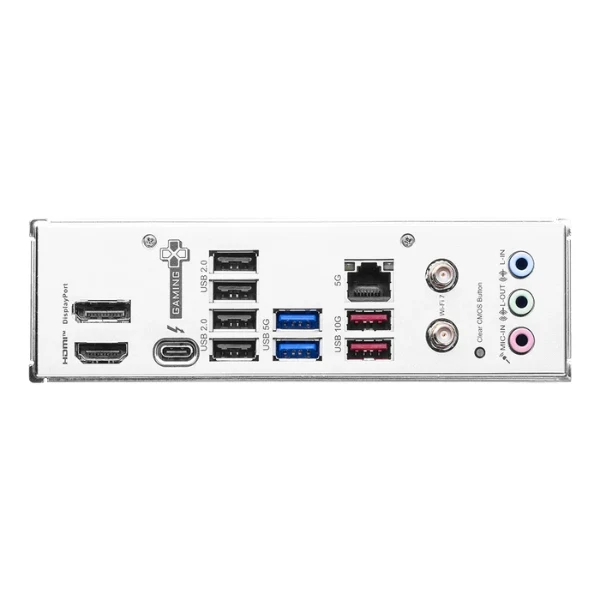 Tarjeta Madre MSI PRO B860 Gaming Plus WiFi - ATX - Intel B860 - Socket LGA1851 - DDR5 8800MHz - PCIe 5.0 - WiFi 7 - Negra