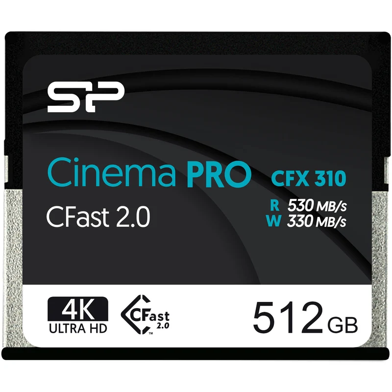 Tarjeta Silicon Power 512GB Cinema PRO CFX 310 cFAST 2.0