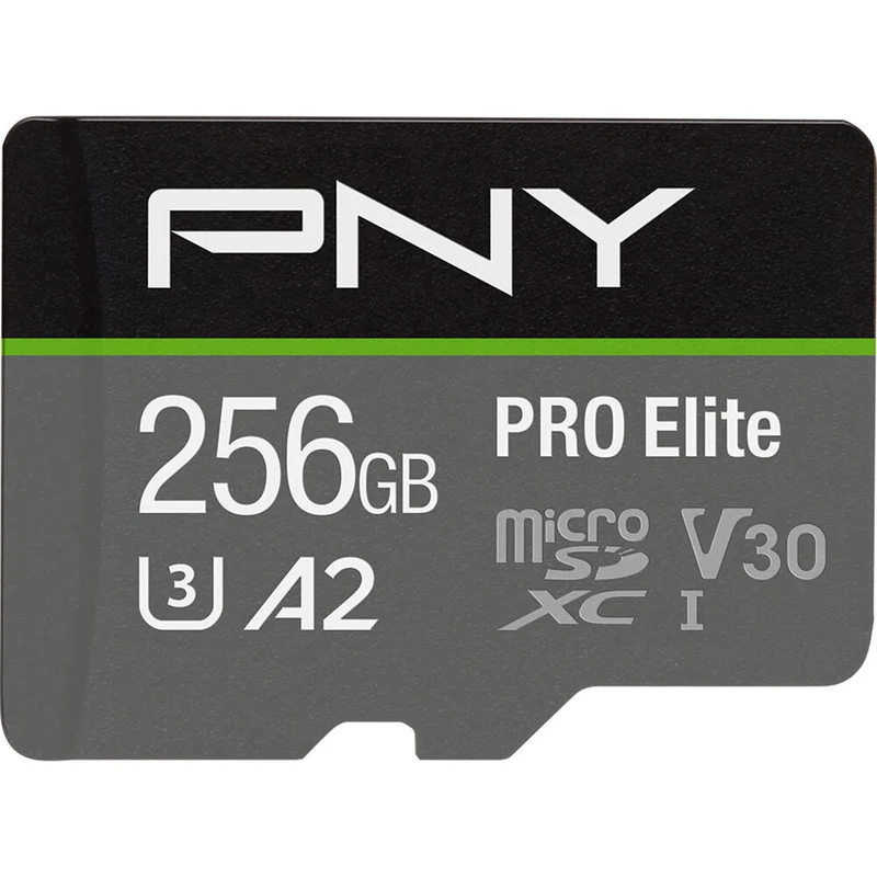Tarjeta PNY 256GB PRO Elite UHS-I microSDXC con SD Adapter