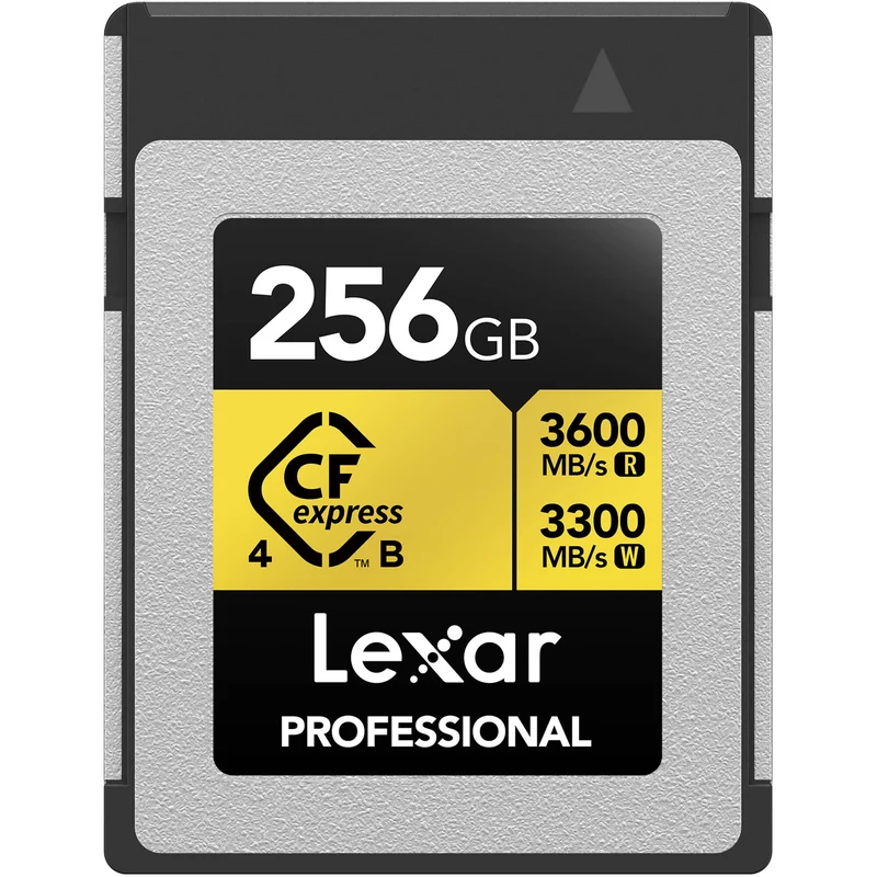Tarjeta CFexpress Type B Lexar 256GB Professional GOLD CFexpress 4.0 Type B