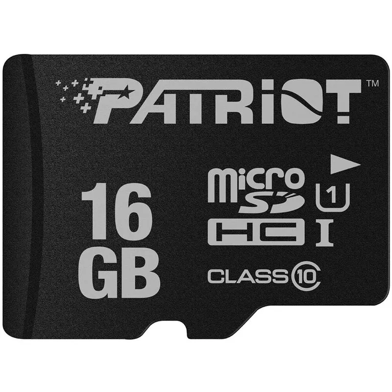 Tarjeta Patriot 16GB LX Serie UHS-I microSDHC