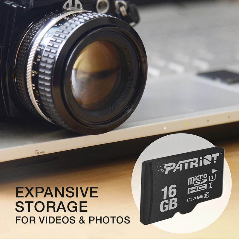 Tarjeta Patriot 16GB LX Serie UHS-I microSDHC