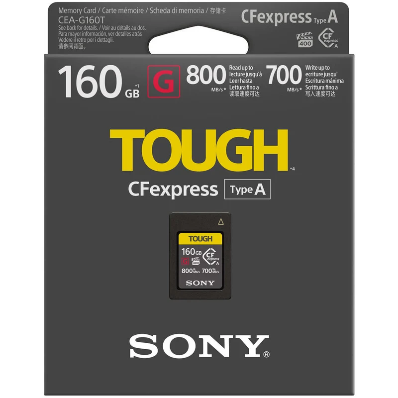 Tarjeta Sony 160GB CFexpress Type A TOUGH