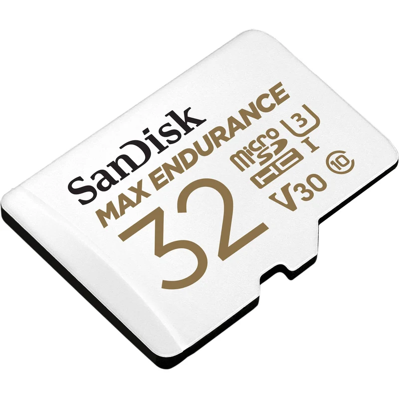 Tarjeta SanDisk 32GB MAX ENDURANCE UHS-I microSDHC con SD Adapter