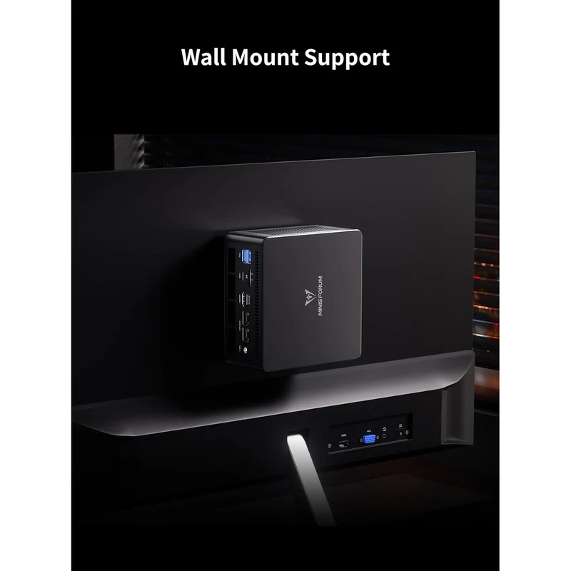 Mini PC Minisforum UM890 Pro 32 GB RAM 512 GB SSD, con AMD Ryzen 9 8945HS