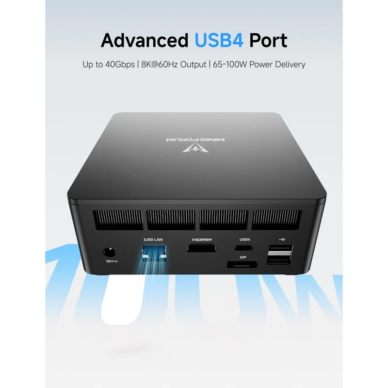 Mini PC Minisforum UM760 32 GB RAM 500 GB SSD, con AMD Ryzen 5 7640HS