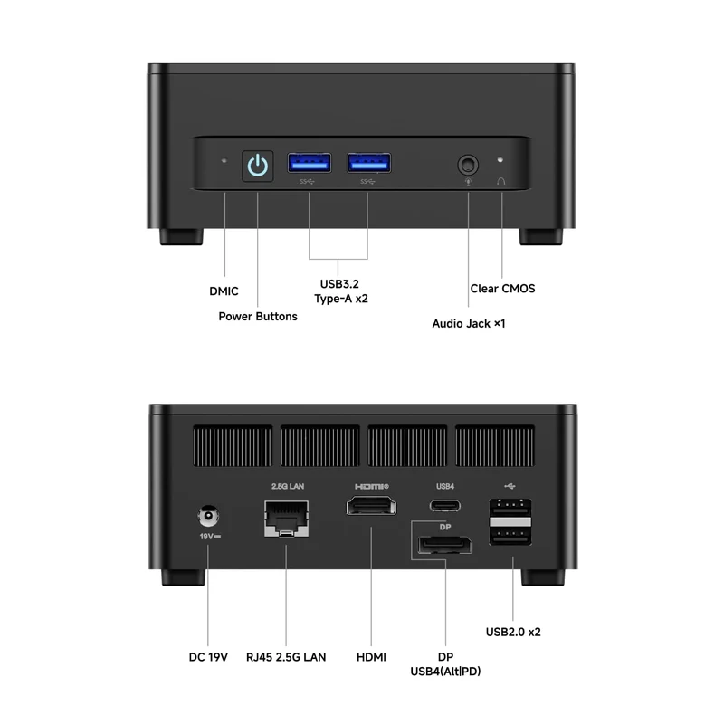 Mini PC Minisforum UM760 32 GB RAM 1 TB SSD, con AMD Ryzen 5 7640HS