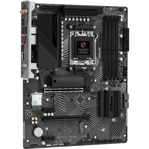 Tarjeta Madre ASRock B650 PG Lightning WiFi - ATX - AM5 - DDR5 7200+ - PCIe 5.0 - WiFi 6E - 2.5G LAN