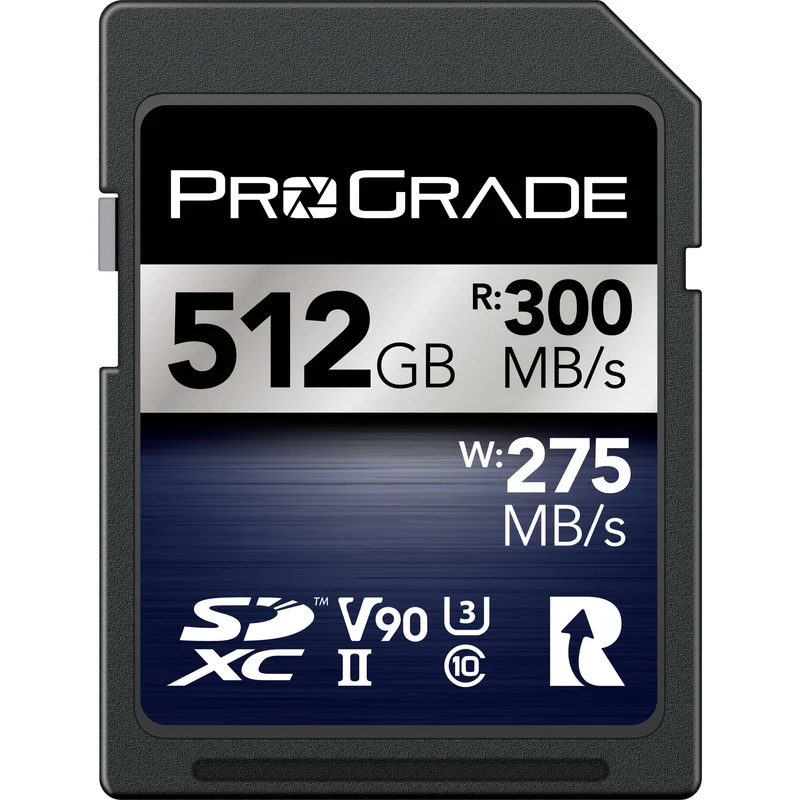 Tarjeta ProGrade Digital 512GB UHS-II SDXC Iridium