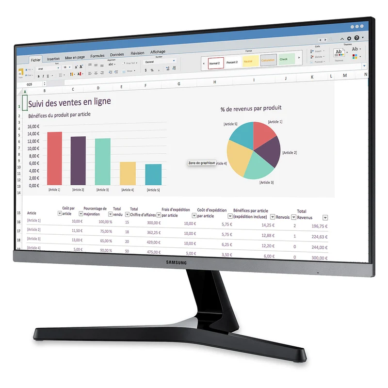 Samsung S24R35AFHU 24" 75Hz