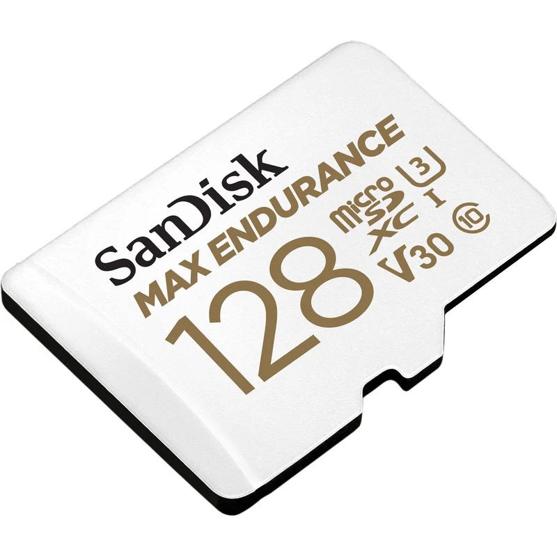 Tarjeta SanDisk 128GB MAX ENDURANCE UHS-I microSDXC con SD Adapter