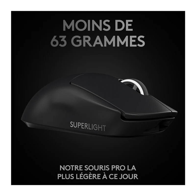 Logitech G Wireless Gaming Pro X Superlight (Noir)