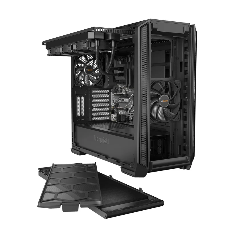 be quiet! Silent Base 601 Window (Noir)