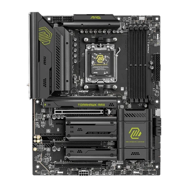 Tarjeta Madre MSI MAG B850 Tomahawk MAX WiFi - ATX - AM5 - DDR5 8400+ MT/s - WiFi 7 - PCIe 5.0