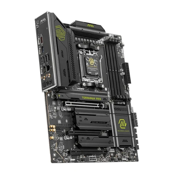 Tarjeta Madre MSI MAG B850 Tomahawk MAX WiFi - ATX - AM5 - DDR5 8400+ MT/s - WiFi 7 - PCIe 5.0