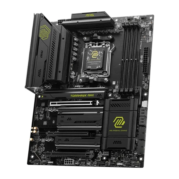 Tarjeta Madre MSI MAG B850 Tomahawk MAX WiFi - ATX - AM5 - DDR5 8400+ MT/s - WiFi 7 - PCIe 5.0