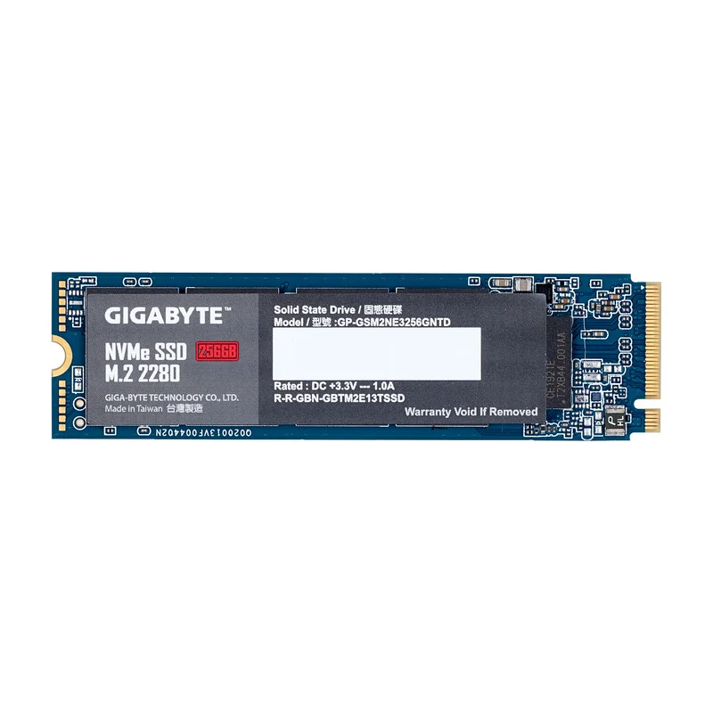 Gigabyte NVMe SSD 256 Go