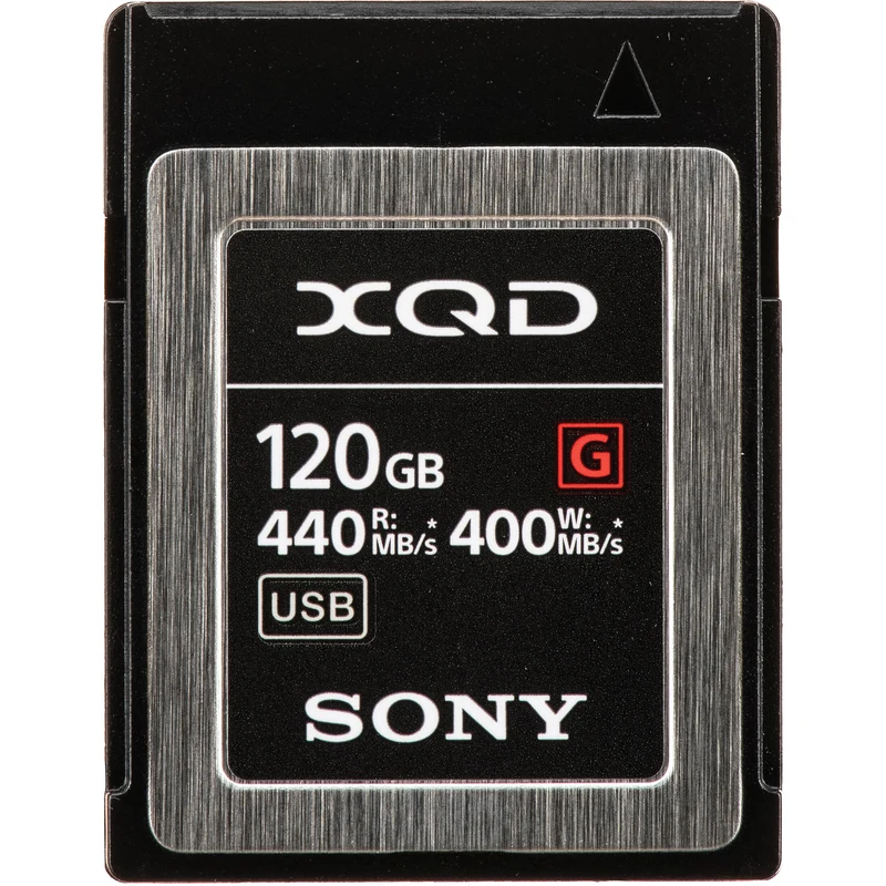 Tarjeta Sony 120GB G Serie XQD