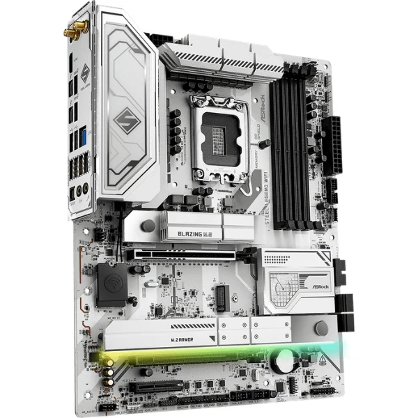 Tarjeta Madre ASRock Z890 Steel Legend WiFi - LGA1851 - DDR5 9066+ - PCIe 5.0 - WiFi 7 - ATX - HDMI - DisplayPort