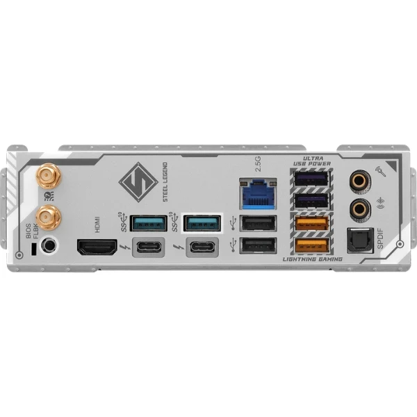 Tarjeta Madre ASRock Z890 Steel Legend WiFi - LGA1851 - DDR5 9066+ - PCIe 5.0 - WiFi 7 - ATX - HDMI - DisplayPort