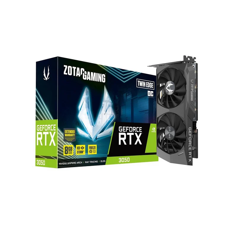 ZOTAC GeForce RTX 3050 Twin Edge 8GB GDDR6