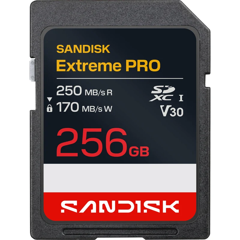 Tarjeta SanDisk 256GB Extreme PRO UHS-I SDXC