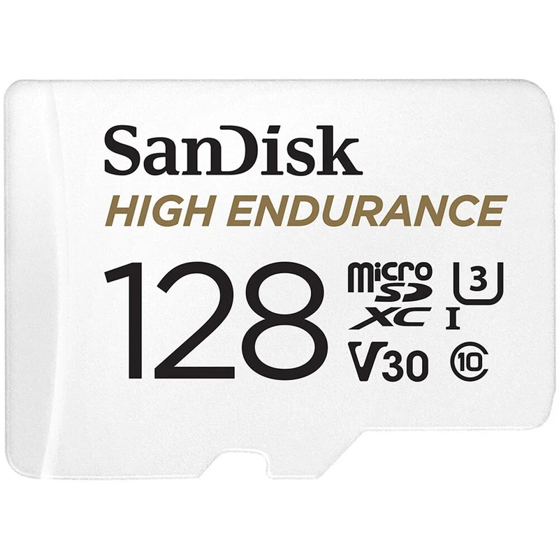 Tarjeta SanDisk 128GB High Endurance UHS-I microSD con SD Adapter