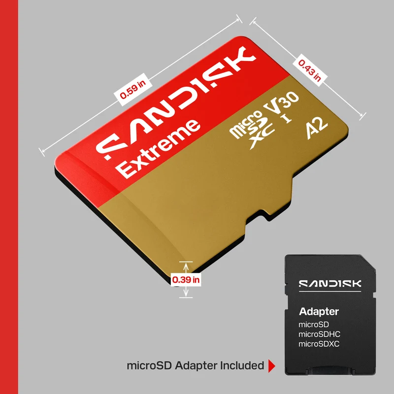 Tarjeta SanDisk 32GB Extreme UHS-I microSDHC