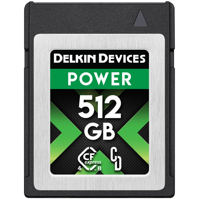 Tarjeta Delkin Devices 512GB POWER 4.0 CFexpress Type B