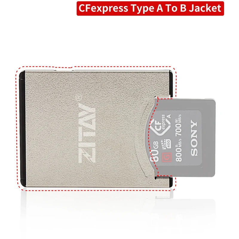 Adaptador de Tarjeta ZITAY CFexpress Type A a B Adapter