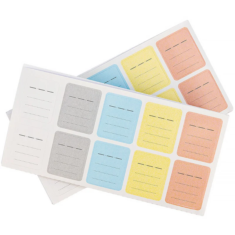 Etiquetas para Tarjetas JJC Label Stickers (120-unidades)