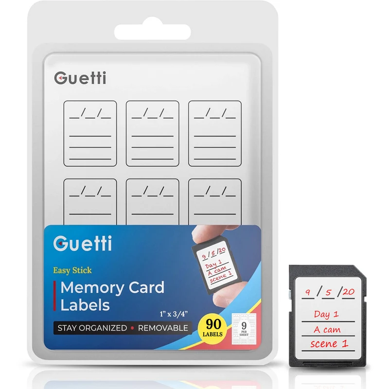 Etiquetas para Tarjetas Guetti Labels Label Stickers (90-unidades)