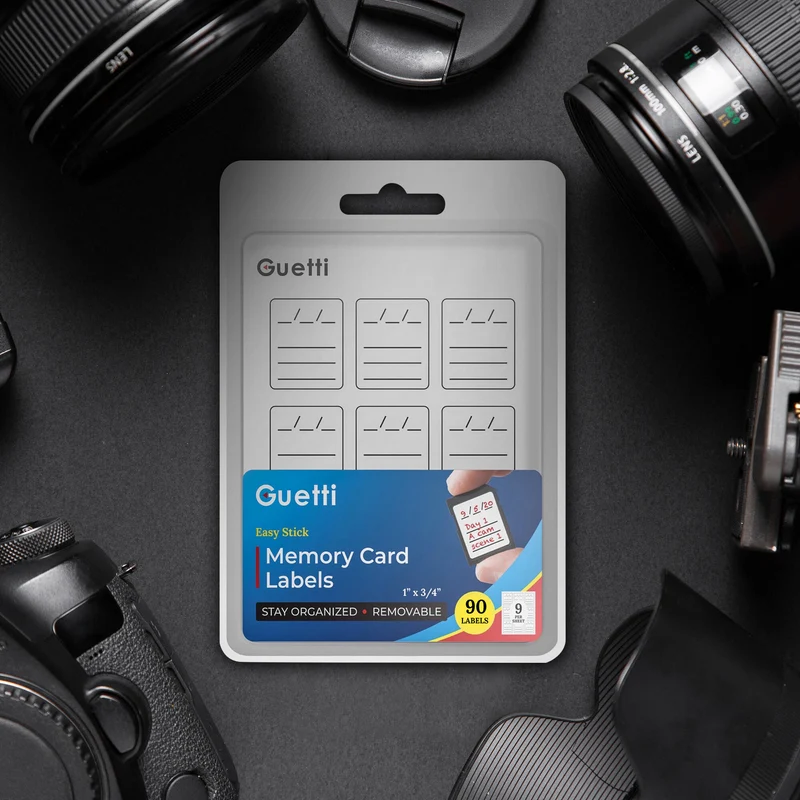 Etiquetas para Tarjetas Guetti Labels Label Stickers (90-unidades)