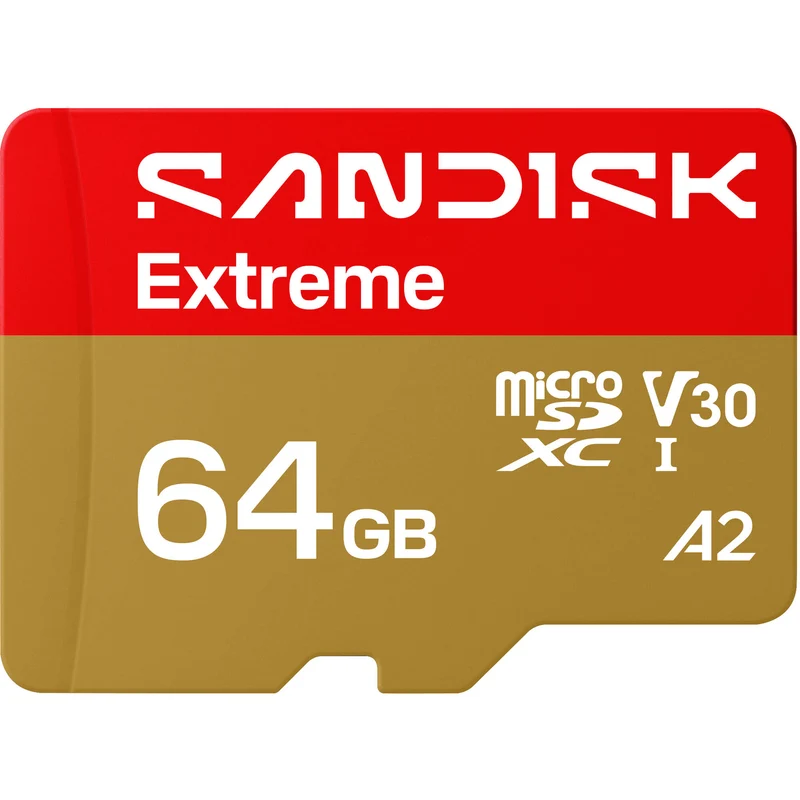 Tarjeta SanDisk 64GB Extreme UHS-I microSDXC